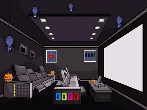 Halloween Theatre Escape  - browser game screenshot