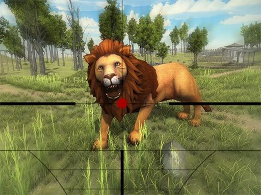 Lion Hunting 3D - browser game screenshot