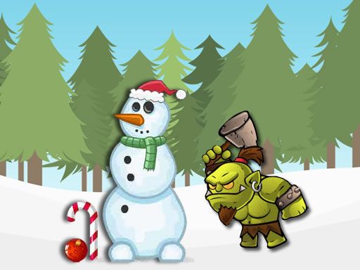 Running On Christmas Running On Christmas - browser game screenshot