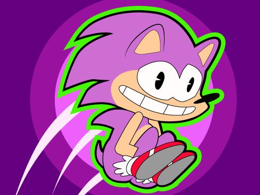 Sonic Rush Toilet - browser game screenshot