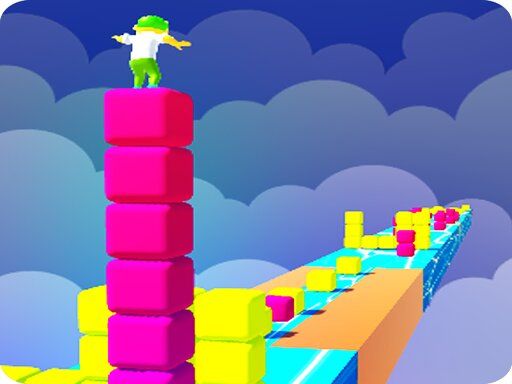 Cubes Stack 3D - browser game screenshot