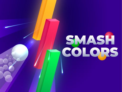 Smash Colors: Ball Fly - browser game screenshot