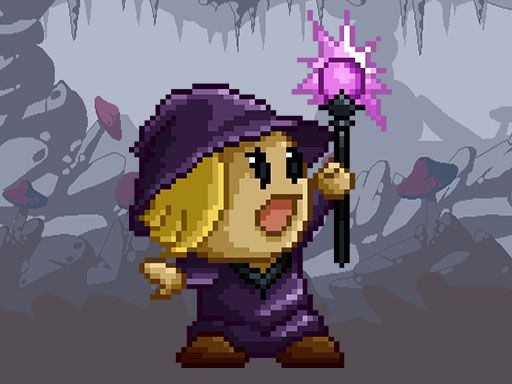 Mage Girl Adventure Game - browser game screenshot
