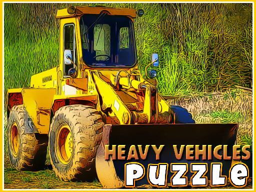 Heavy Vehicles Puzzle Heavy Vehicles Puzzle - browser game screenshot