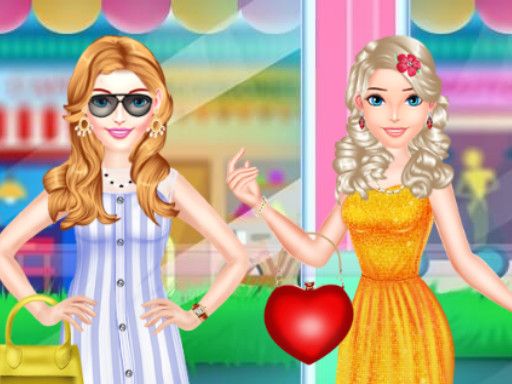 Sister Different Style Shopping - browser game screenshot