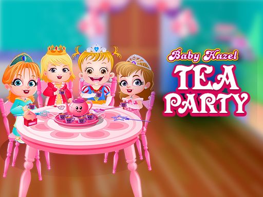 Baby Hazel Tea Party - browser game screenshot