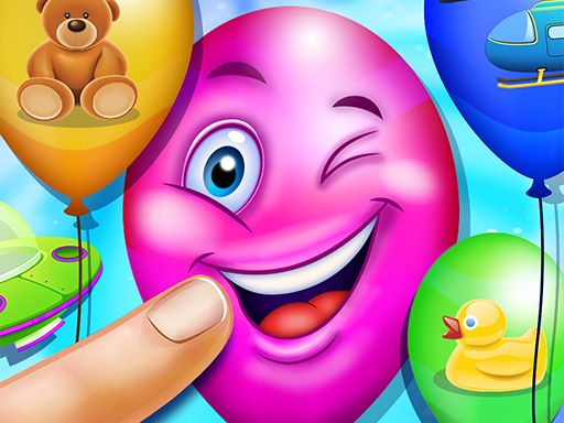 Balloon Popping Game For kids - browser game screenshot