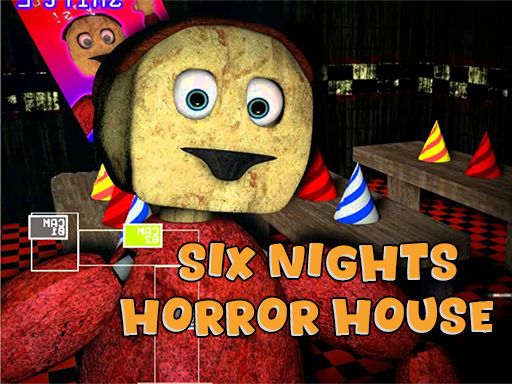 Six Nights at Horror House - browser game screenshot
