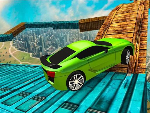Impossibles Car stunt - browser game screenshot