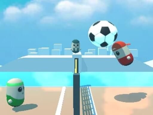Pin Voleyballs - browser game screenshot