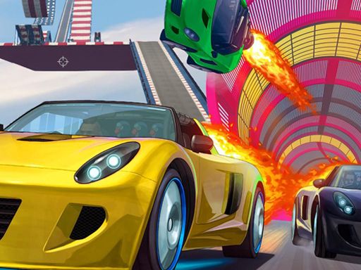 Mega Ramp Car Jumping - browser game screenshot