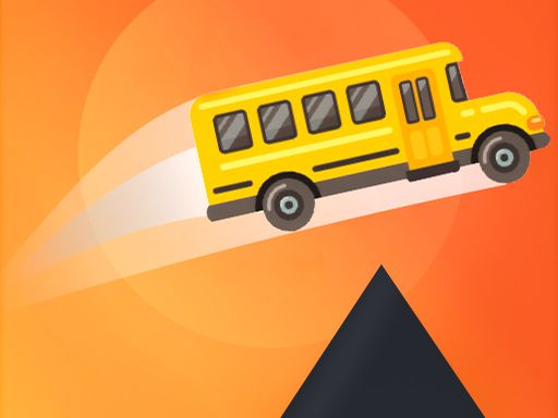 Bus crazy Jump - browser game screenshot