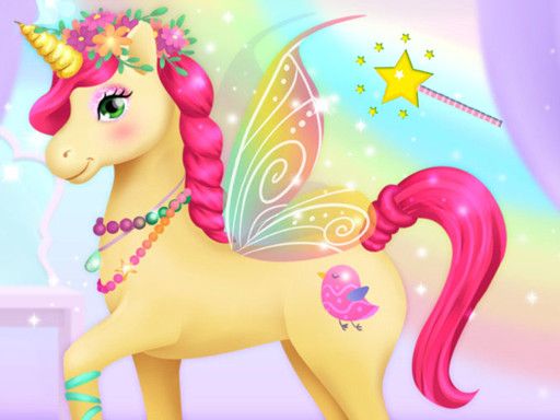 Fantasy Unicorn Creator - browser game screenshot