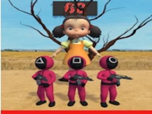 Squid Survival Challenge - browser game screenshot