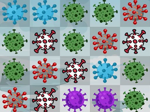 Coronavirus Crush - browser game screenshot