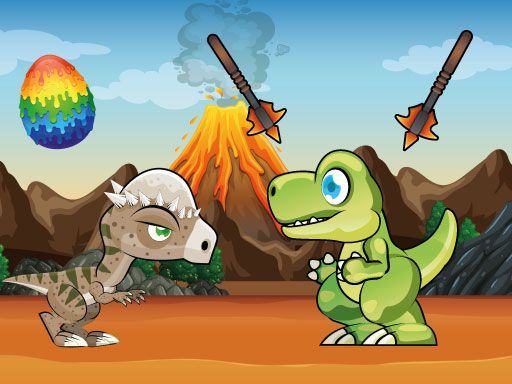 Dino Dash - browser game screenshot