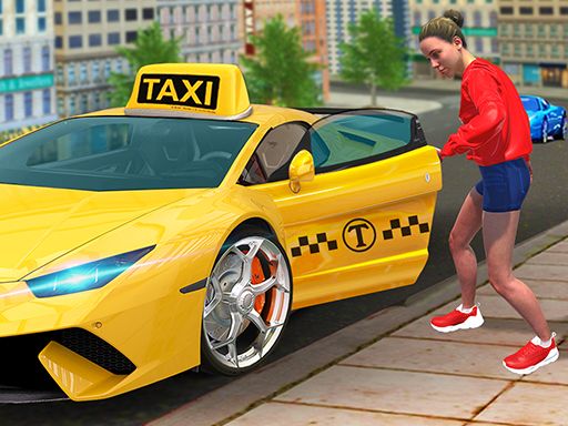 City Taxi Simulator Taxi games - browser game screenshot