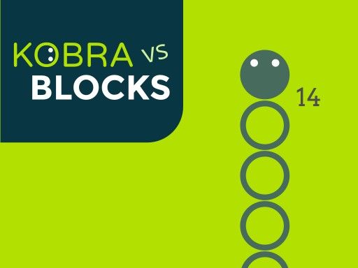 Kobra vs Blocks - browser game screenshot