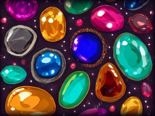 Gem clicker - browser game screenshot