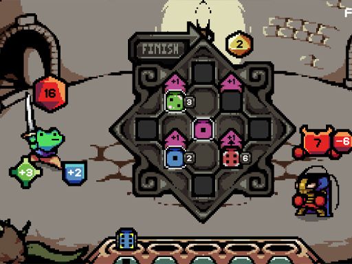 Die in the Dungeon - browser game screenshot