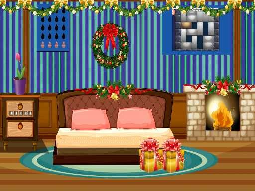 Santa House Escape - browser game screenshot