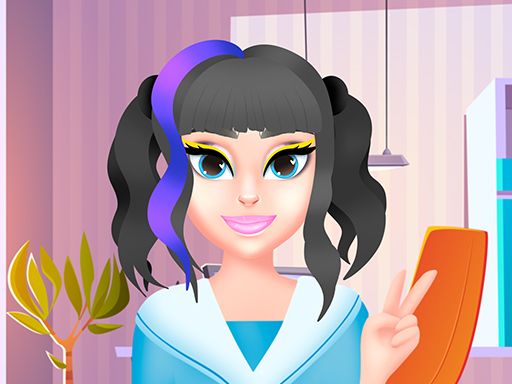 Kawaii Beauty Salon - browser game screenshot