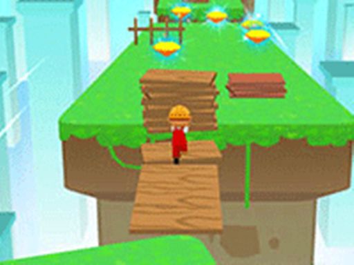 Brick Surfer - Fun & Run 3D Game - browser game screenshot