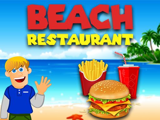 Beach Restaurant - browser game screenshot