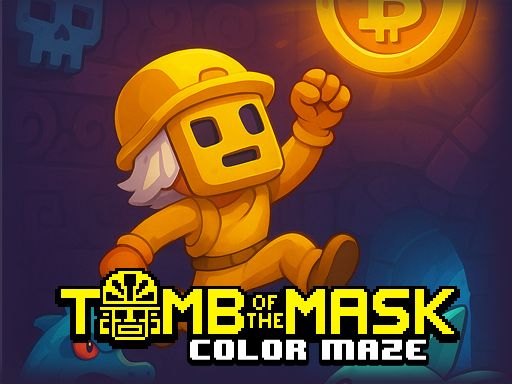 Tomb of the Mask Color Maze - browser game screenshot