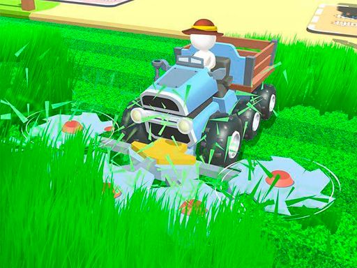 Crazy Lawn Mover - browser game screenshot