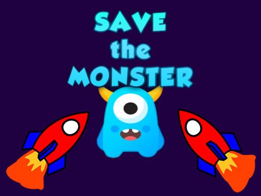 Save The Monster - browser game screenshot