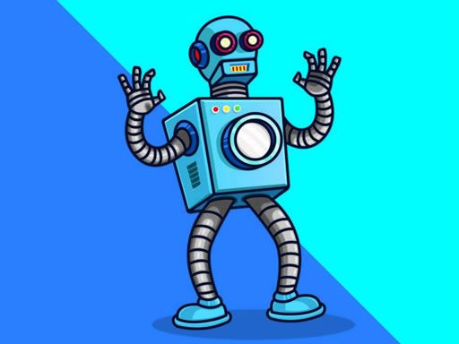 Space Cyborgs Jigsaw - browser game screenshot