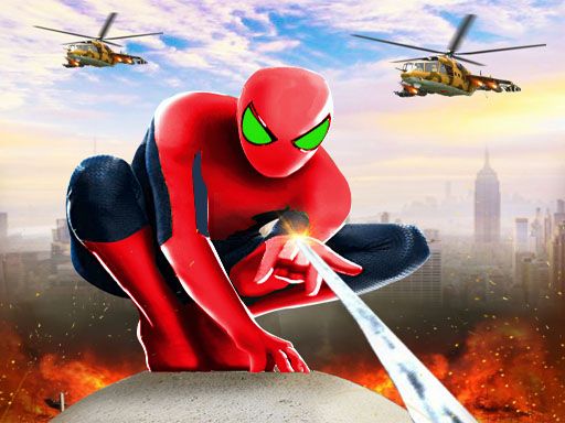 spider man super warior  - browser game screenshot