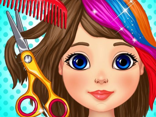 Hair Stylist DIY Salon - browser game screenshot