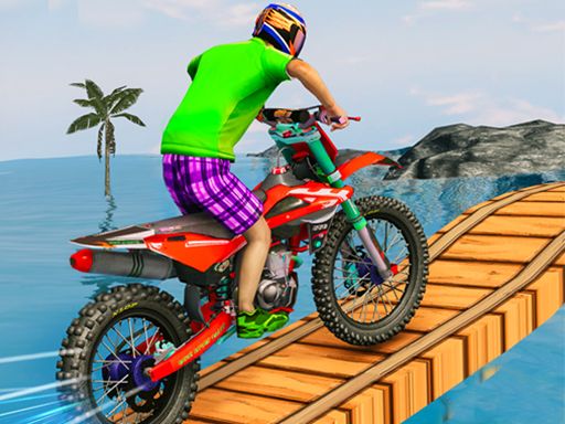 Bike Stunt Race Master 3d Racing - browser game screenshot