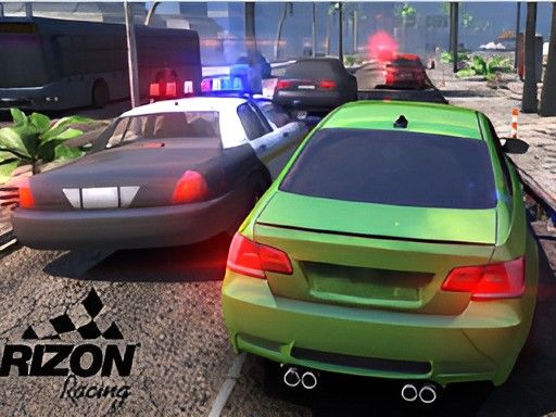 Top Race Fun - browser game screenshot