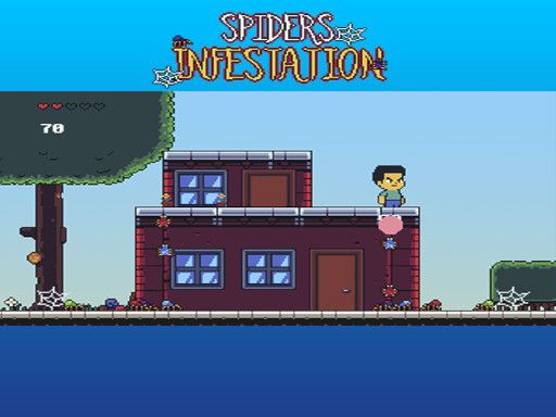 Spiders Infestation - browser game screenshot