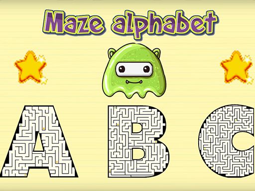 Maze Alphabet Maze Alphabet - browser game screenshot