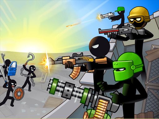 STICK DEFENDERS STICK DEFENDERS - browser game screenshot