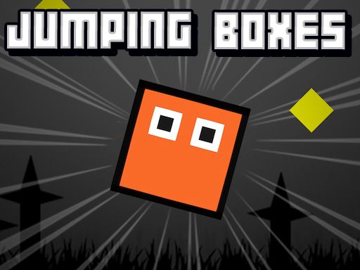 Jumping Boxes - browser game screenshot