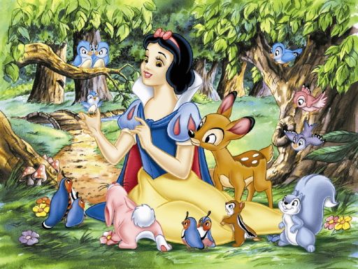 Snow White Hidden Stars - browser game screenshot