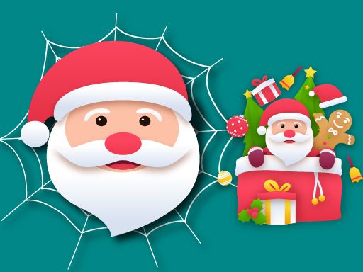 Spider Santa Claus - browser game screenshot