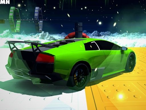 Vehicle Stunts Sky Sim - browser game screenshot