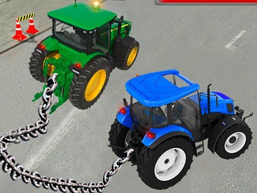 Chained Cars Impossible Stunts 3D - browser game screenshot