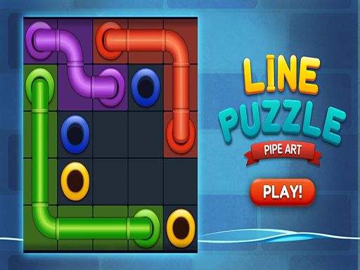 Connect the pipes - browser game screenshot