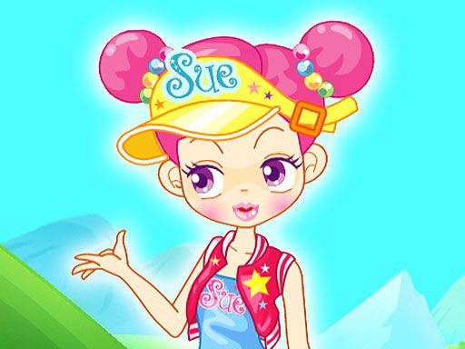 Sue Summer Fashion - browser game screenshot