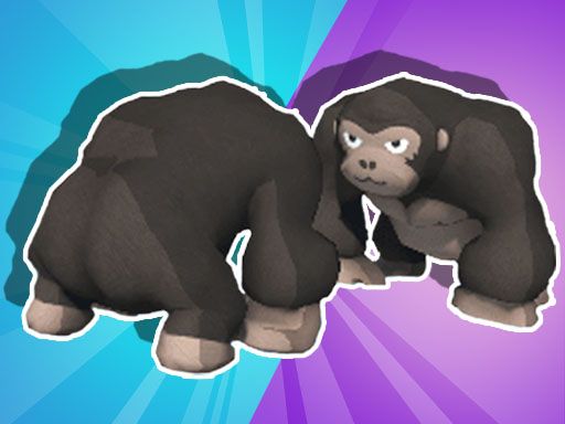 Monster Rush 3D - browser game screenshot