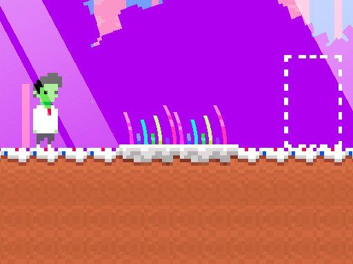Pixelkenstein Halloweens - browser game screenshot