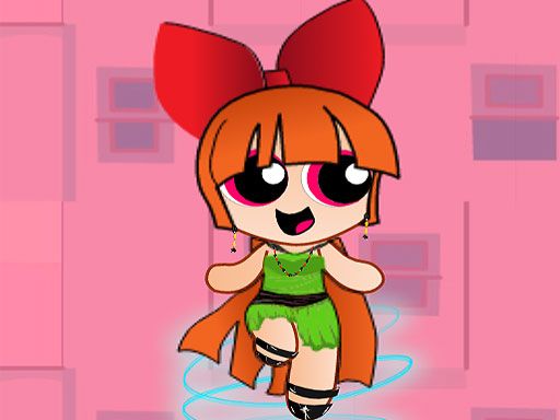 Powerpuff Girls Blossom - browser game screenshot