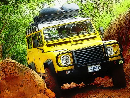 British 4x4 Offroad Vehicles - browser game screenshot